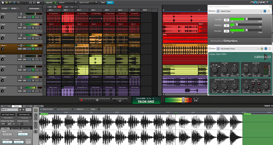 Mixcraft 8 Home Studio Music Make Software Screenshot 4