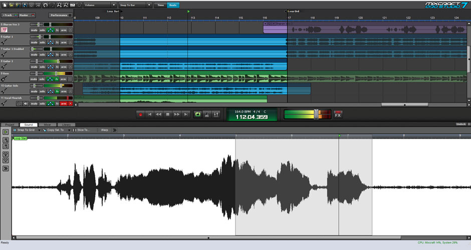 Mixcraft 8 Pro Studio Beat Making Software Screenshot 2