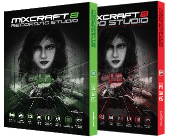 Mixcraft 8 and Mixcraft 8 Pro Studio Music Recording Software